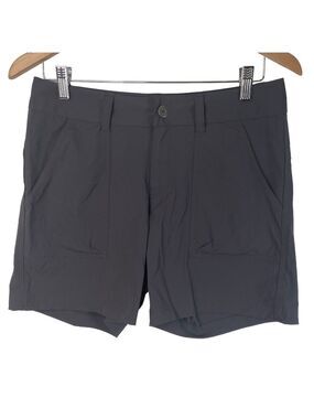 Columbia Womens Grey Shorts Size 8 Nylon Summer